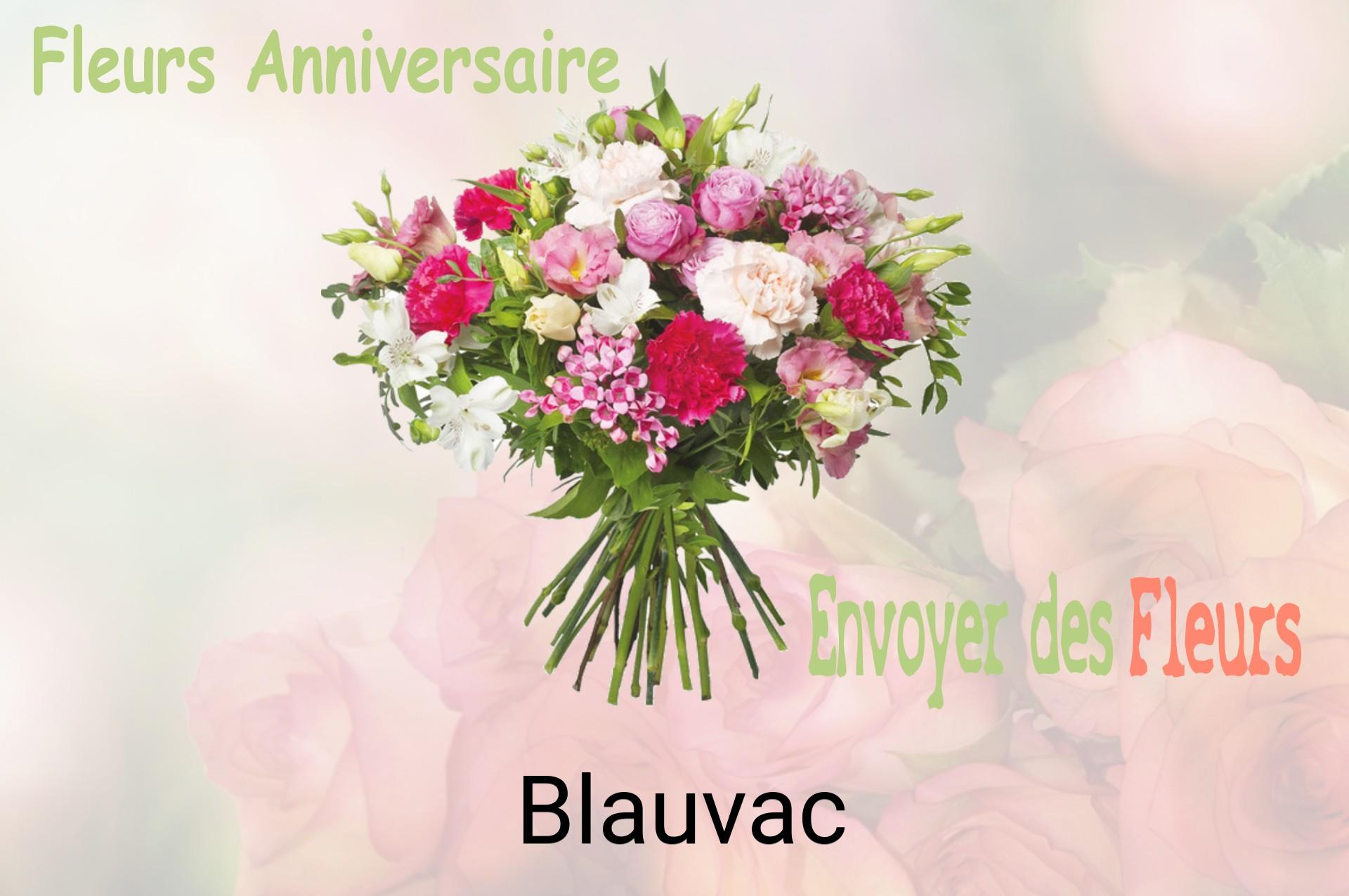 Bouquet de fleurs d’anniversaire livré à Blauvac
