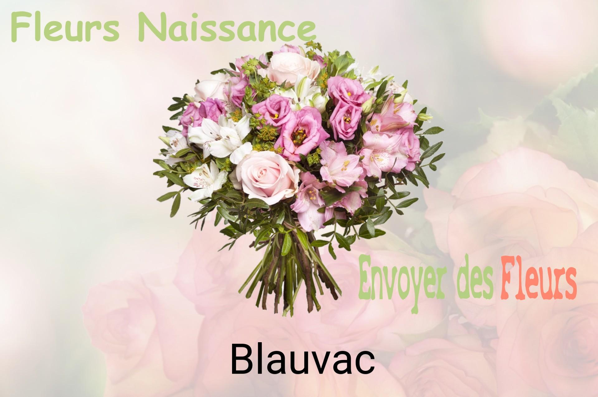 Bouquet de fleurs de naissance livré à Blauvac